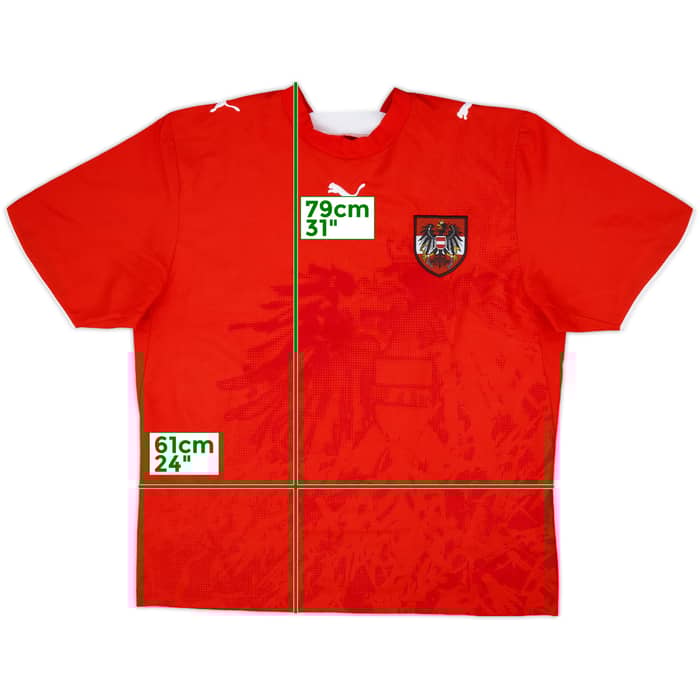 2006-08 Austria Home Shirt - 9/10 - (XL)