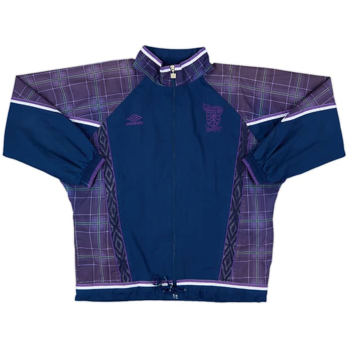 1994-96 Scotland Umbro Track Jacket - 7/10 - (M)