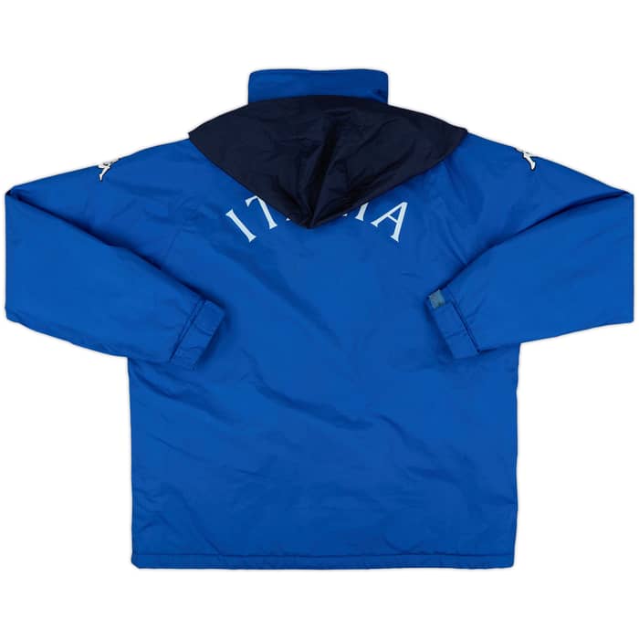 1999-00 Italy Kappa Hooded Rain Jacket - 8/10 - (M)