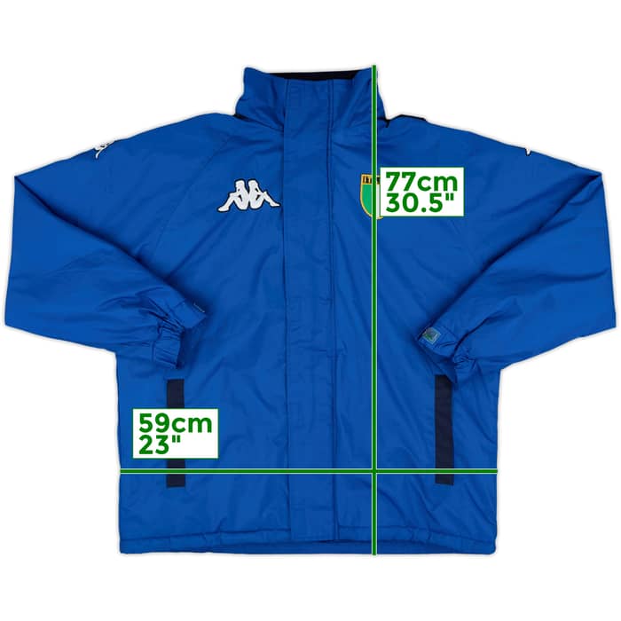 1999-00 Italy Kappa Hooded Rain Jacket - 8/10 - (M)