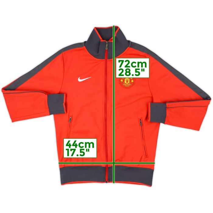 2010-11 Manchester United Nike Track Jacket - 7/10 - (S)