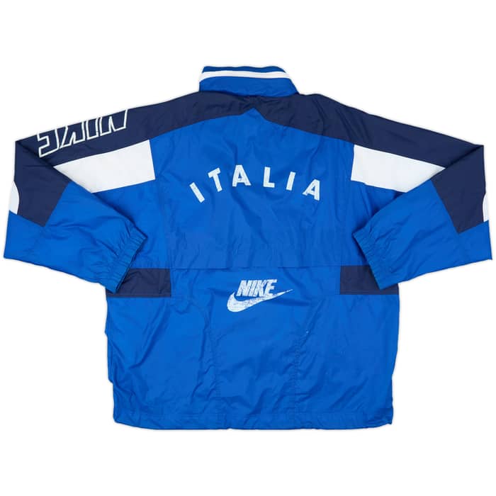 1996 Italy Nike Hooded Rain Jacket - 6/10 - (L)