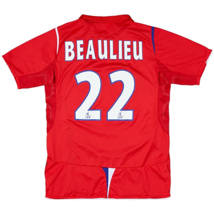 2006-07 Lyon Away Shirt Beaulieu #22 - 5/10 - (S)