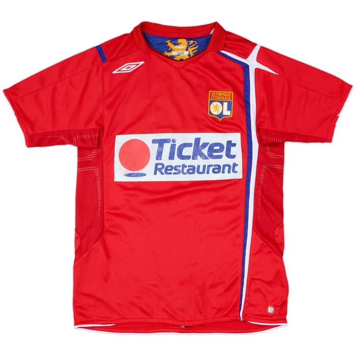 2006-07 Lyon Away Shirt Beaulieu #22 - 5/10 - (S)