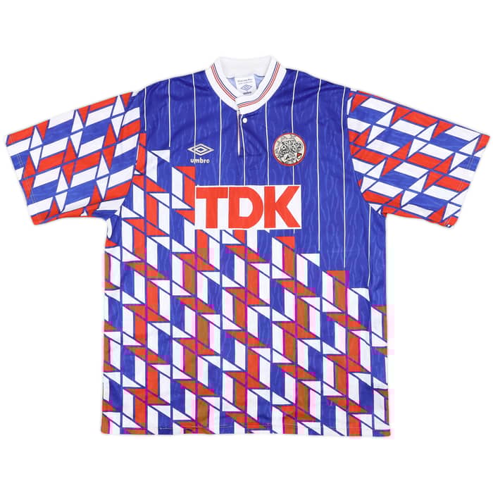 1989-90 Ajax Away Shirt - 7/10 - (L)