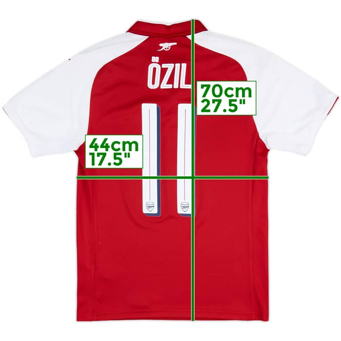2017-18 Arsenal Home Shirt Ozil #11 - 8/10 - (XS)