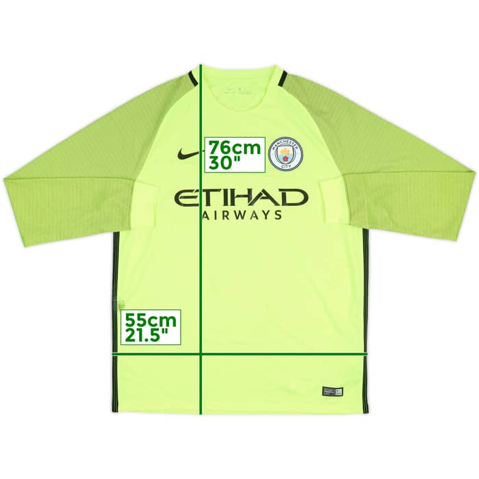 2016-17 Manchester City GK Shirt - 5/10 - (L)