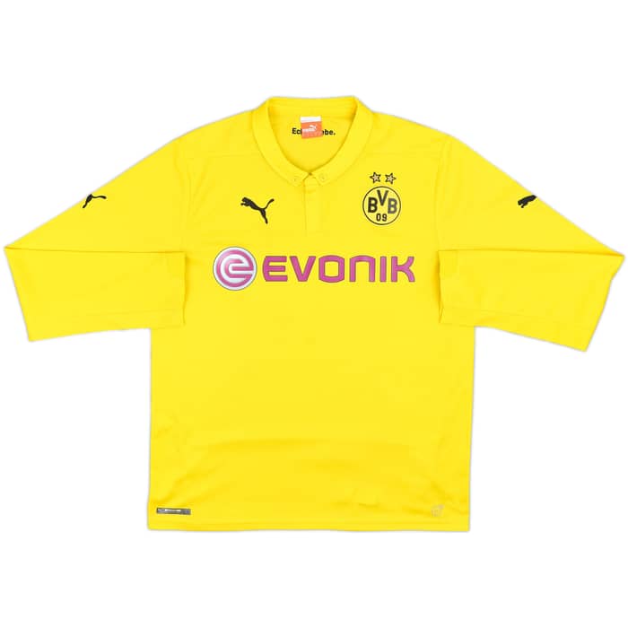 2014-15 Dortmund CL Home L/S Shirt Blaszczykowski #16 - 5/10 - (L)