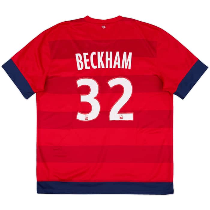 2012-13 Paris Saint-Germain Away Shirt Beckham #32 - 6/10 - (XL)