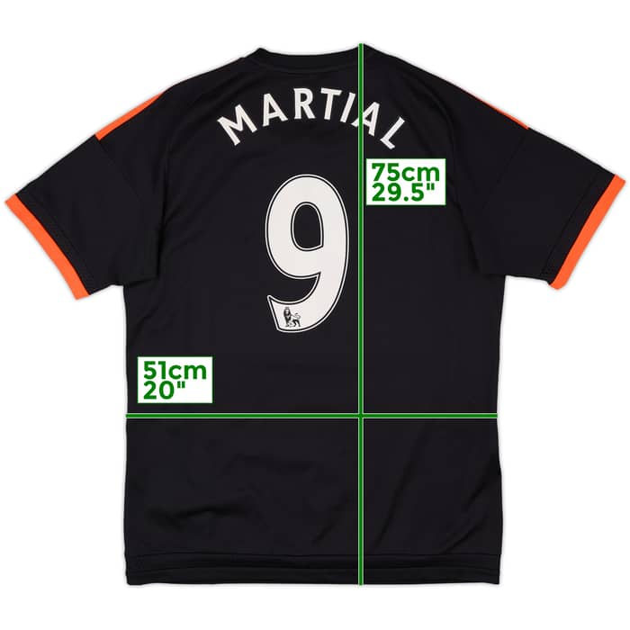 2015-16 Manchester United Third Shirt Martial #9 - 10/10 - (L)