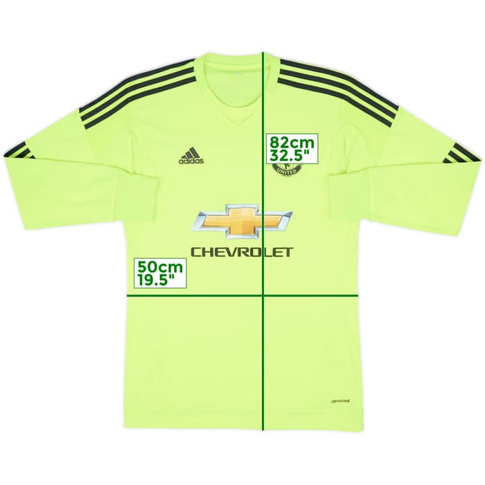 2015-16 Manchester United GK Shirt - 7/10 - (M)
