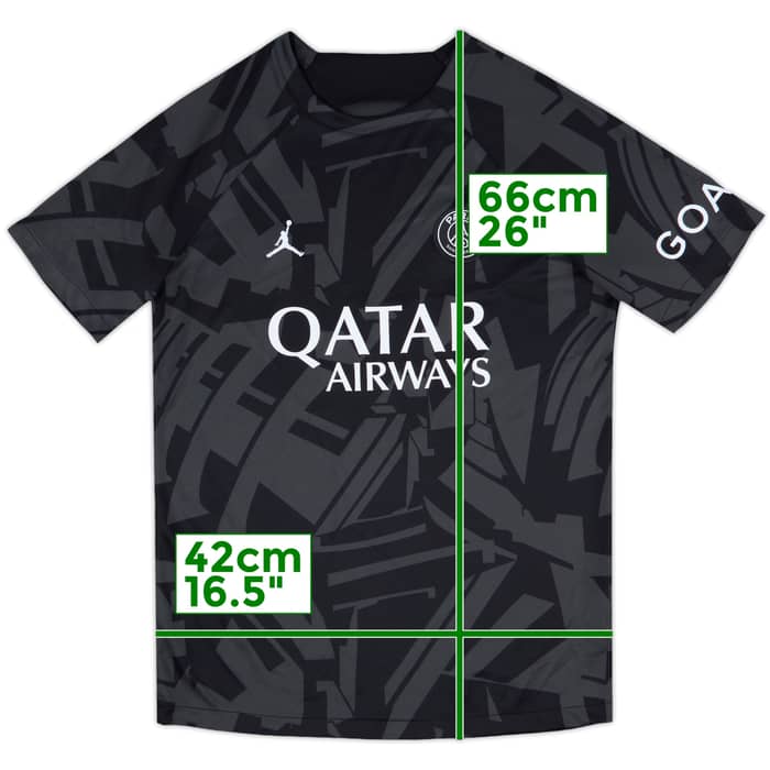 2022-23 Paris Saint-Germain Jordan Training Shirt - 8/10 - (M)