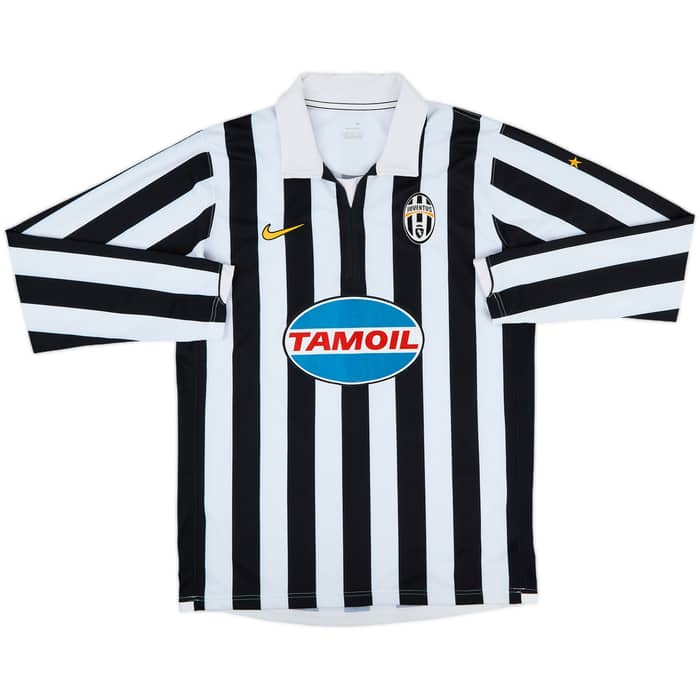 2006-07 Juventus Home L/S Shirt Del Piero #10 - 9/10 - (M)