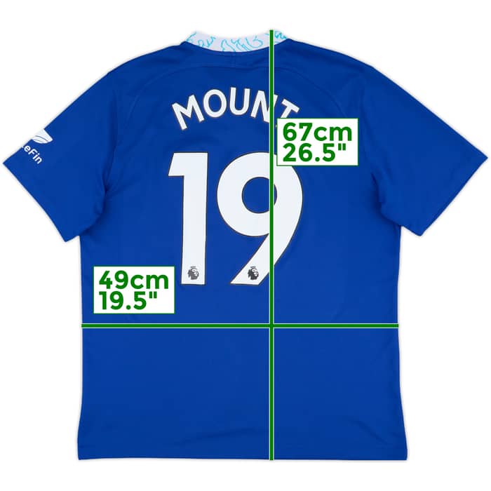 2022-23 Chelsea Home Shirt Mount #19 - 7/10 - (L)