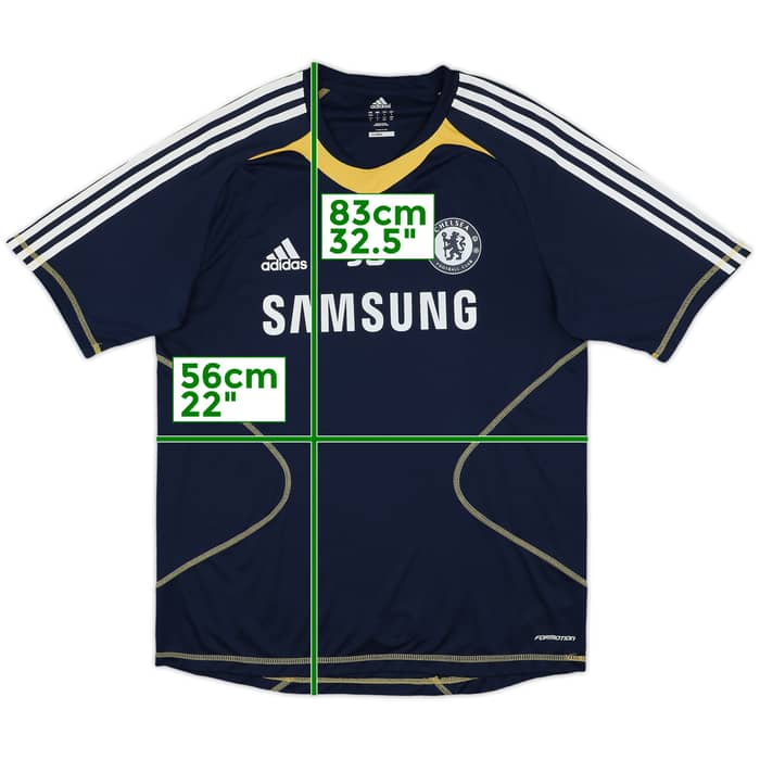 2010-11 Chelsea Player Issue Training Shirt 'JB' - 10/10 - (L/XL)