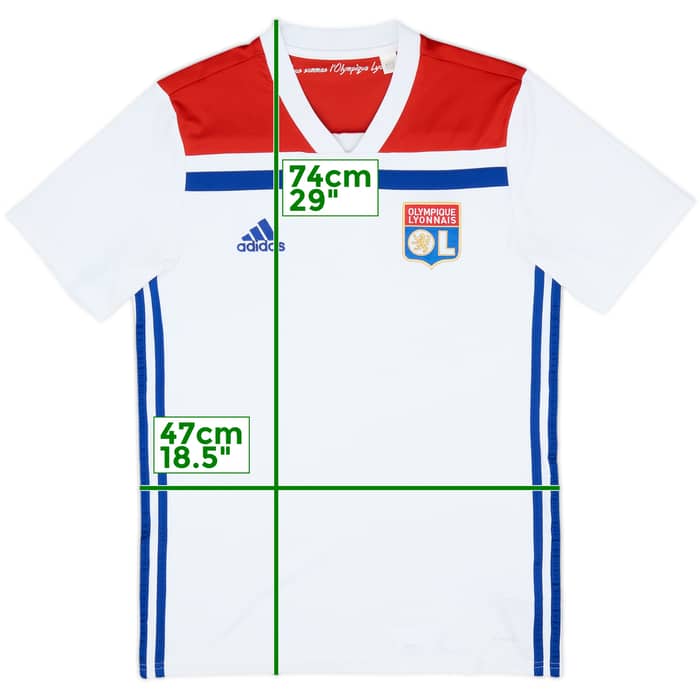 2018-19 Lyon Home Shirt - 8/10 - (S)