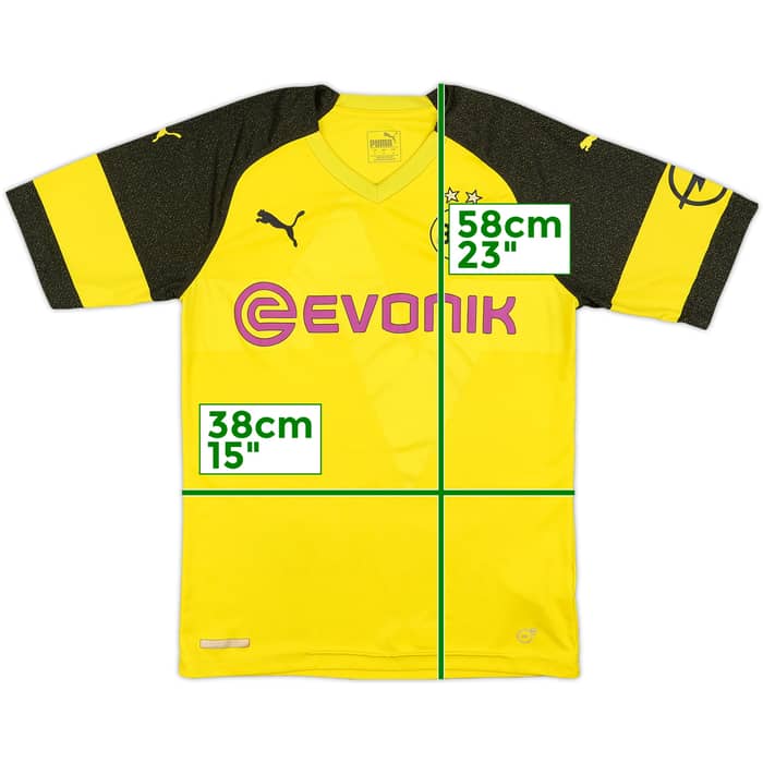 2018-19 Borussia Dortmund Home Shirt - 5/10 - (S)