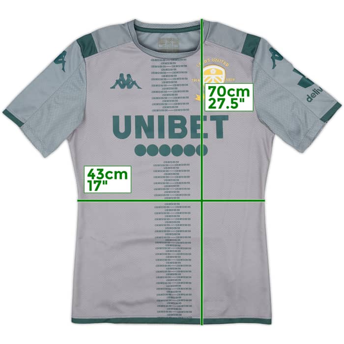 2019-20 Leeds United Kappa Centenary Training Shirt - 8/10 - (M)