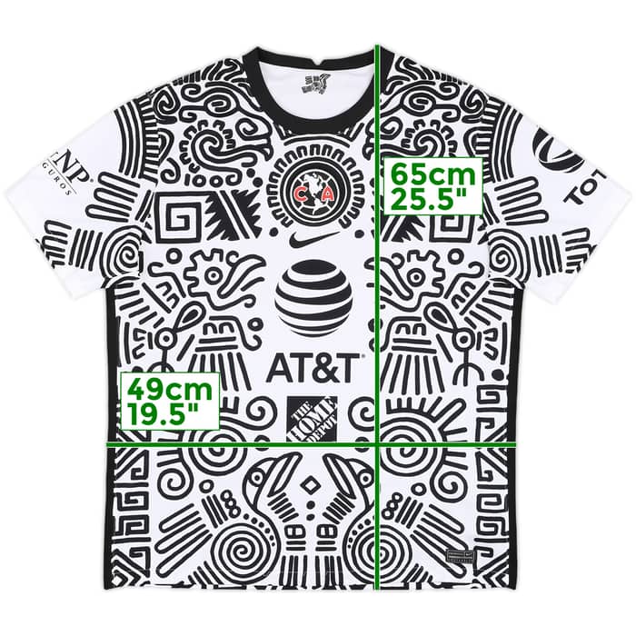 2020-21 Club America Third Shirt - 8/10 - (XL)