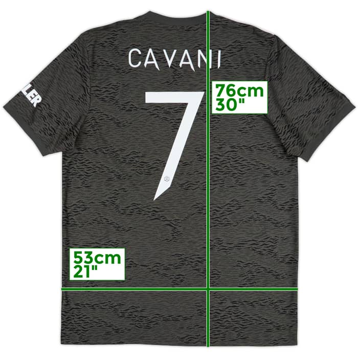 2020-21 Manchester United Away Shirt Cavani #7 - 10/10 - (XL)