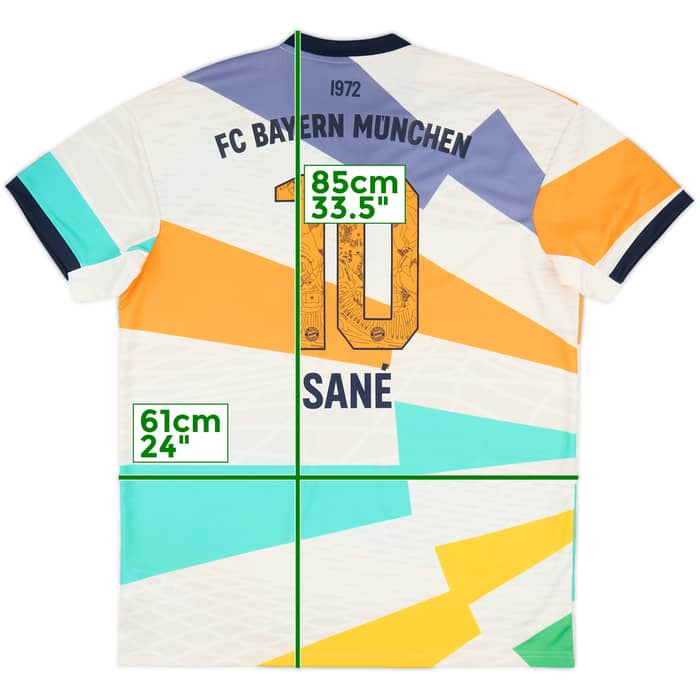 2022-23 Bayern Munich Fourth Shirt Sane #10 - 10/10 - (XL)