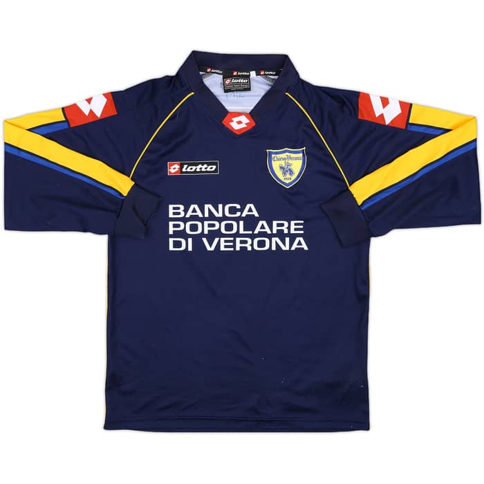 2006-07 Chievo Verona Lotto Training L/S Shirt - 7/10 - (M)