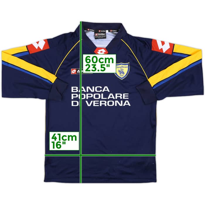 2006-07 Chievo Verona Lotto Training L/S Shirt - 7/10 - (M)