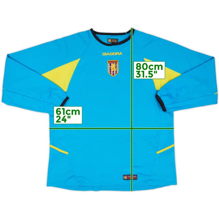 2003-04 Aston Villa GK Shirt - 8/10 - (L)