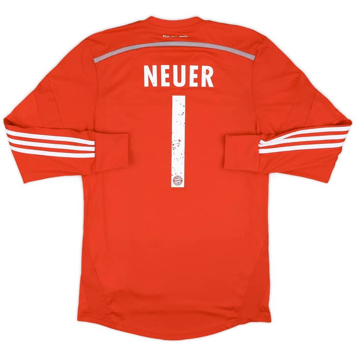 2014-15 Bayern Munich GK Shirt Neuer #1 - 5/10 - (M)