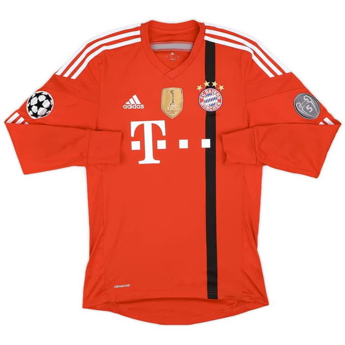 2014-15 Bayern Munich GK Shirt Neuer #1 - 5/10 - (M)