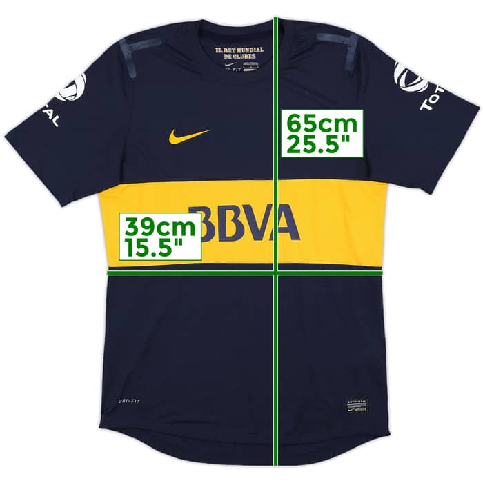 2012-13 Boca Juniors Player Issue Home Shirt - 8/10 - (L)