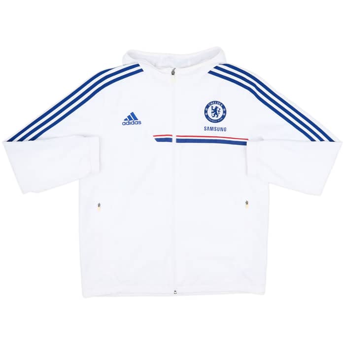 2013-14 Chelsea adidas Hooded Track Jacket - 6/10 - (L)