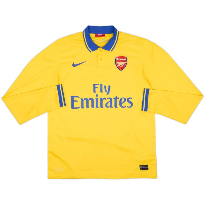 2013-14 Arsenal Away L/S Shirt Ozil #11 - 10/10 - (M)