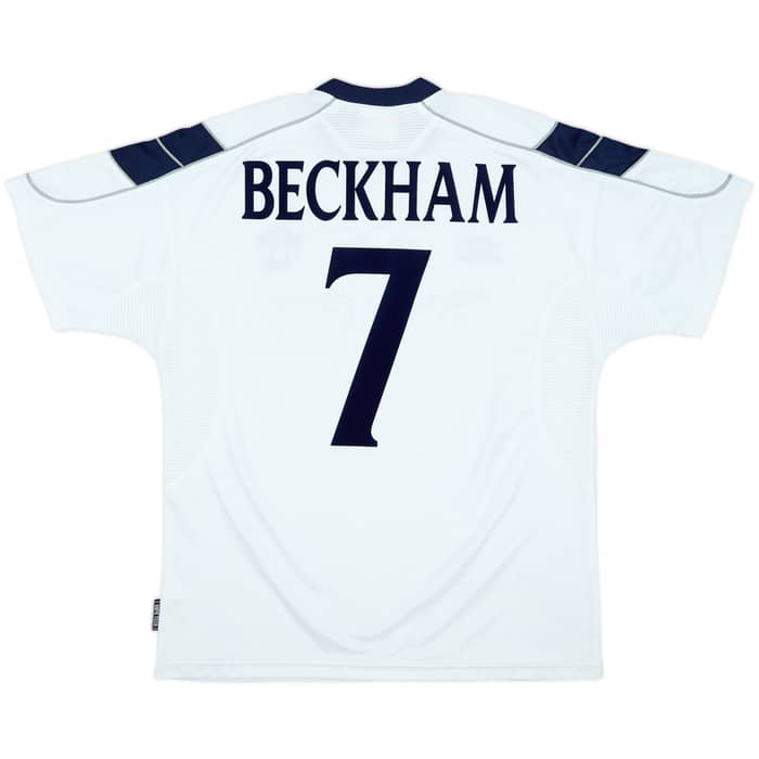 1999-00 Manchester United Third Shirt Beckham #7 - 6/10 - (L)