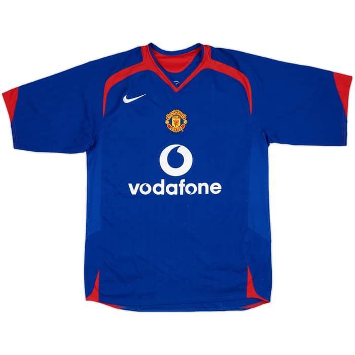 2005-06 Manchester United Away Shirt Smith #14 - 7/10 - (M)