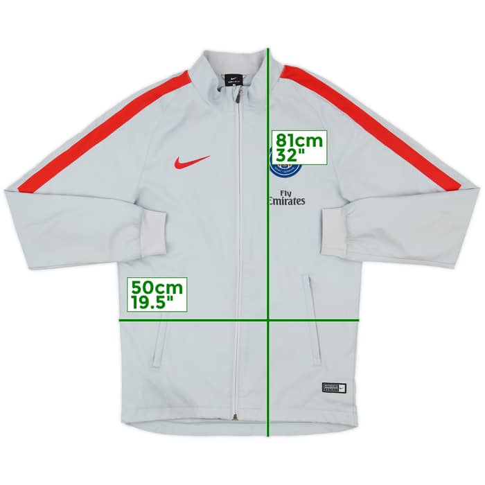 2017-18 Paris Saint-Germain Nike Track Jacket - 8/10 - (S)