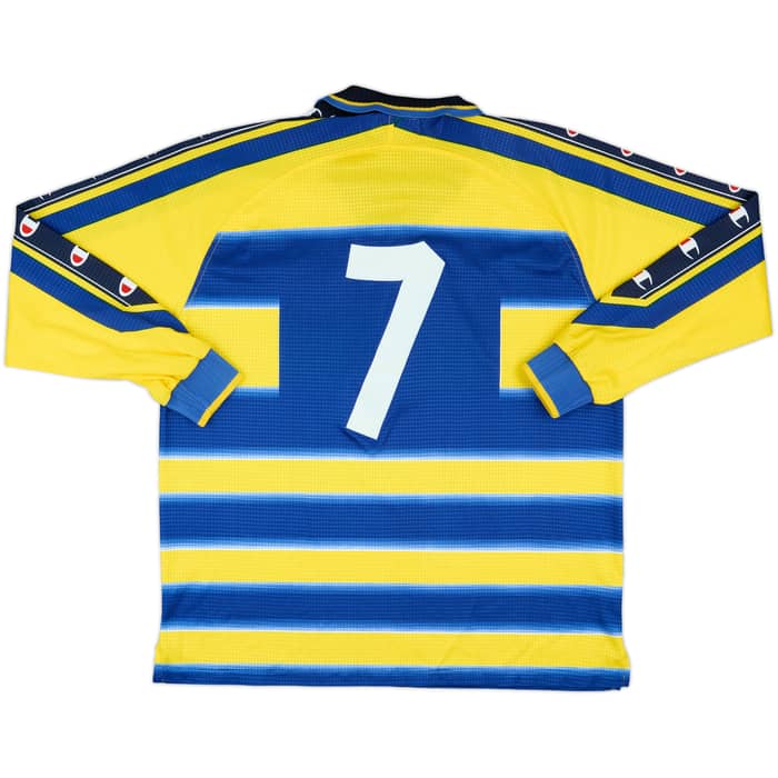 1999-00 Parma Match Issue Home L/S Shirt #7
