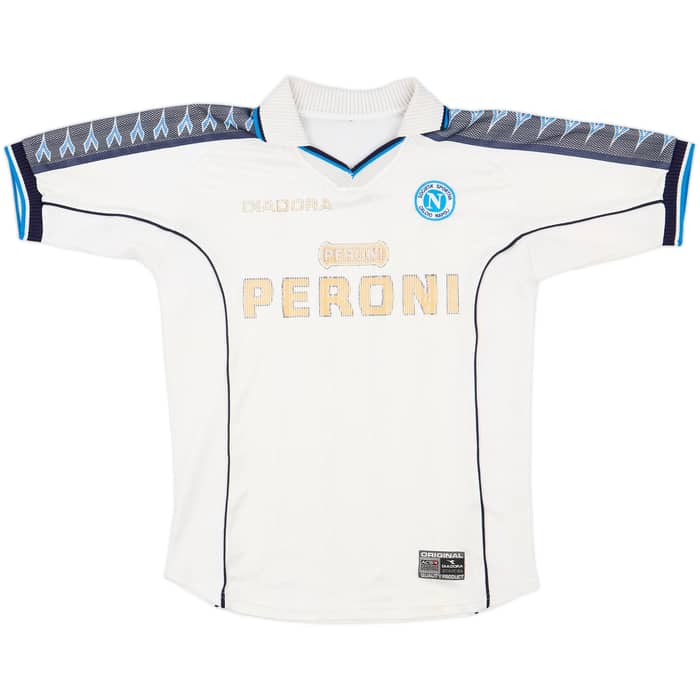 2000-01 Napoli Away Shirt - 4/10 - (M)
