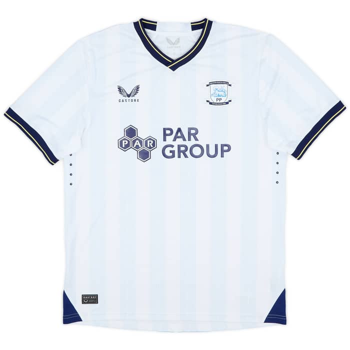 2023-24 Preston North End Match Issue Home Shirt #34