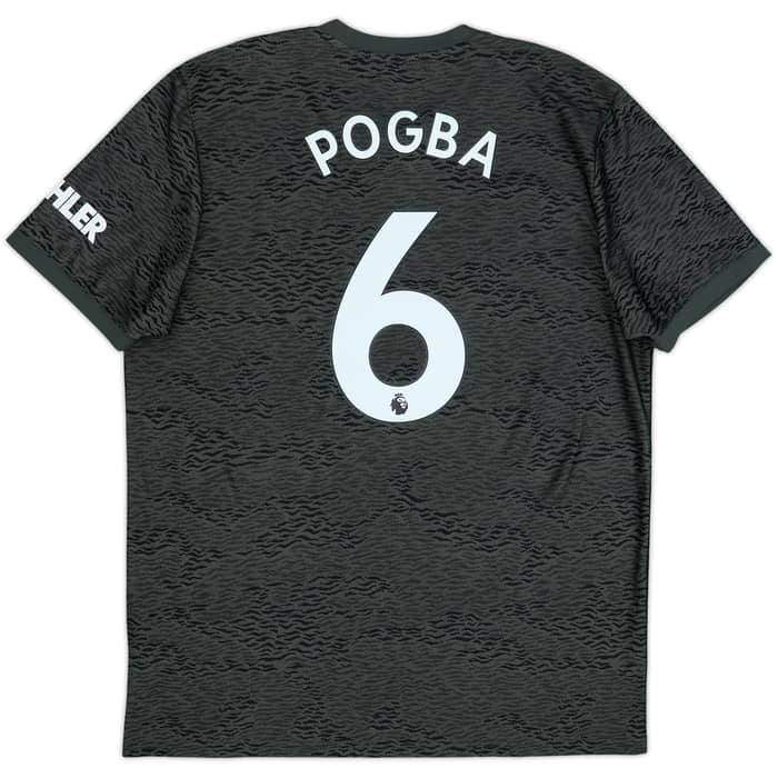 Camiseta de visitante del Manchester United 2020-21 Pogba #6 - 6/10 - (XL)