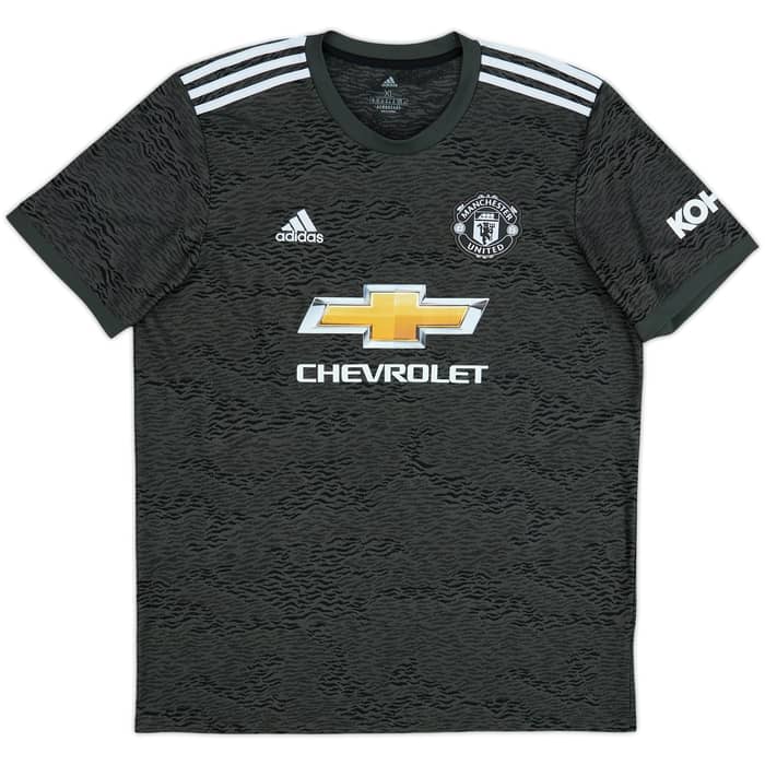 Camiseta de visitante del Manchester United 2020-21 Pogba #6 - 6/10 - (XL)