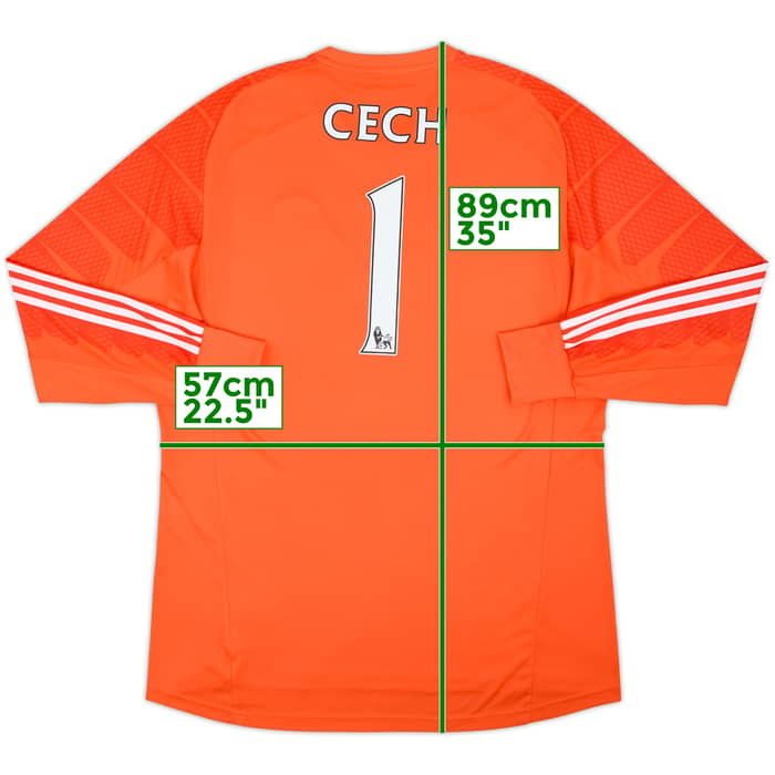 2014-15 Chelsea GK Shirt Cech #1 - 7/10 - (XL)