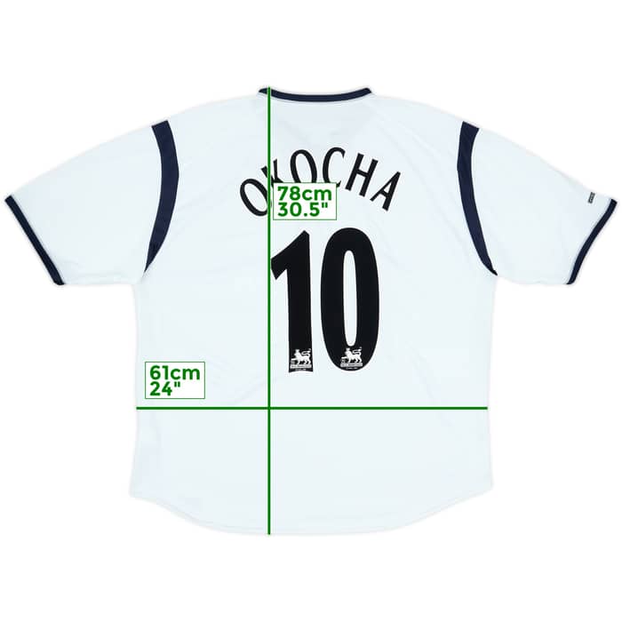 2001-03 Bolton Maillot domicile Okocha #10 - 8/10 - (XL)