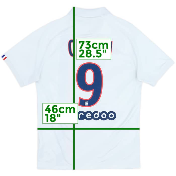 2019-20 Paris Saint-Germain Third Shirt Cavani #9 - 8/10 - (S)