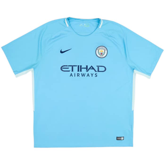 2017-18 Manchester City Home Shirt - 5/10 - (XXL)