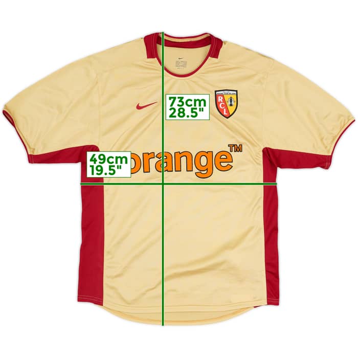 2002-03 Lens Home Shirt - 8/10 - (S)