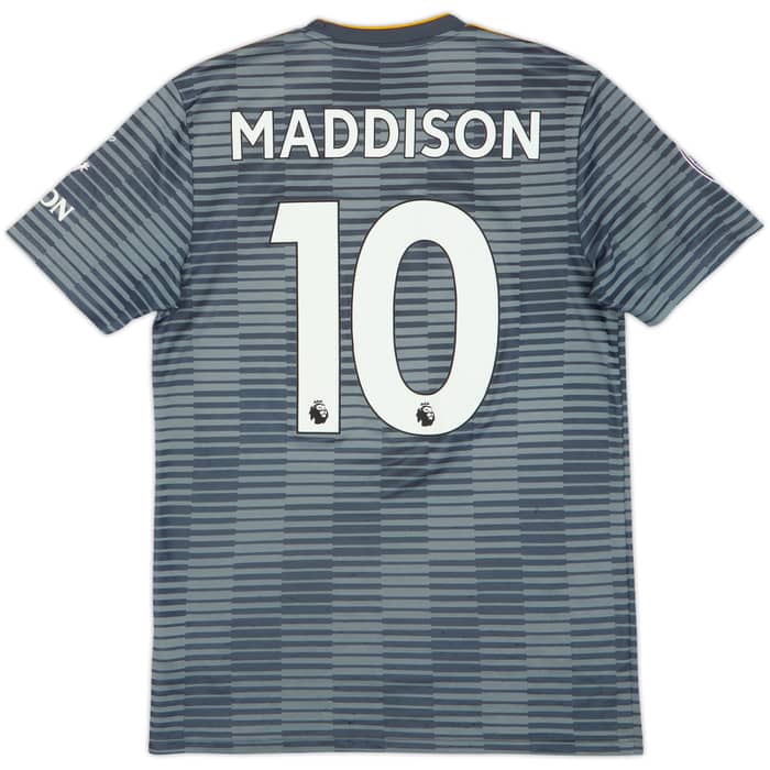 2018-19 Leicester Away Shirt Maddison #10 - 8/10 - (S)