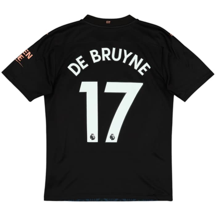 2020-21 Manchester City Away Shirt De Bruyne #17 - 8/10 - (S)
