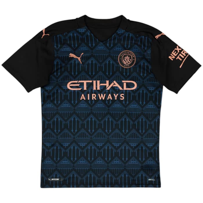 2020-21 Manchester City Away Shirt De Bruyne #17 - 8/10 - (S)