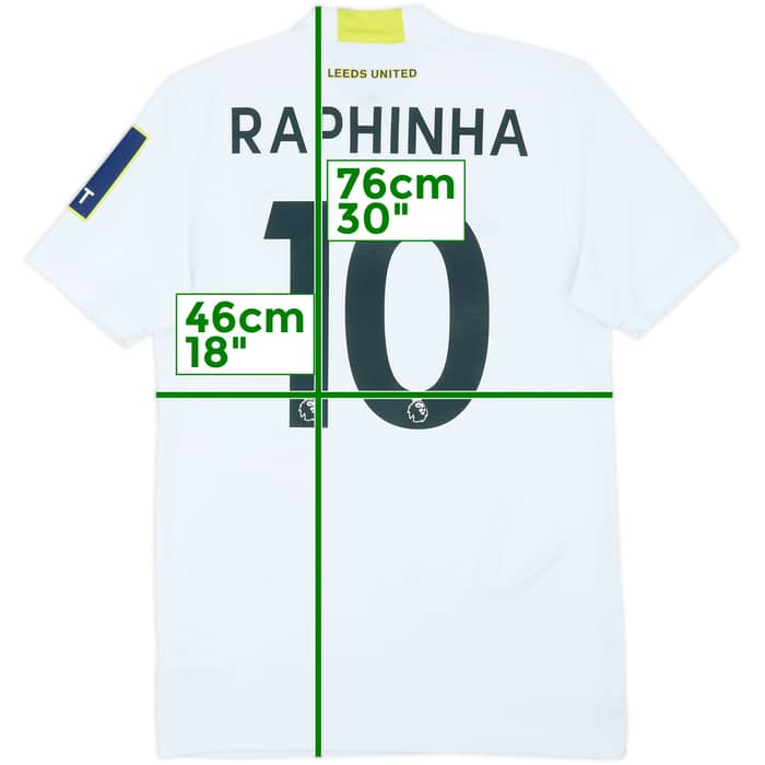 Camiseta de local del Leeds United 2021-22 Raphinha #10 - 8/10 - (S)